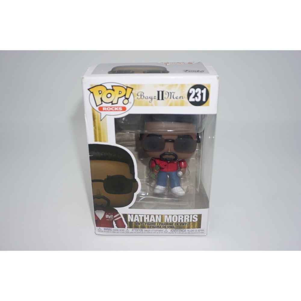 Funko Pop! Rocks Boyz II‎ Men Nathan Morris #231 Vinyl Figure 2021